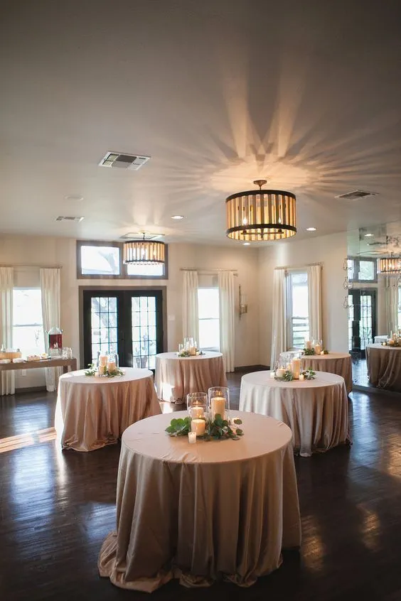 4-Foot Round Table Rentals | 48" Guest Tables | Frosty Peaks