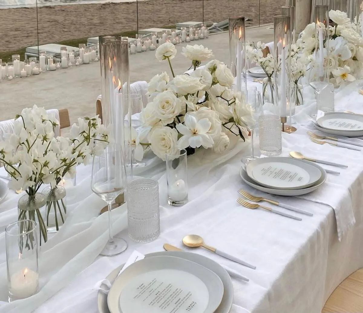 6-Foot Rectangle Table Rentals | 72" Guest Tables | Frosty Peaks