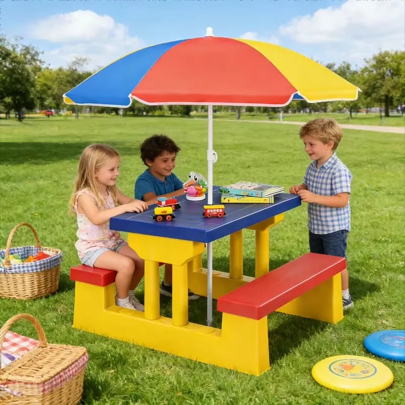 Kids Table & Bench Set