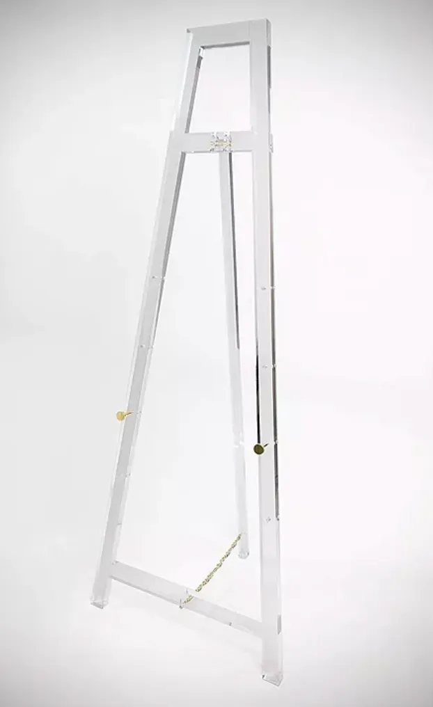 5ft Clear Easel Stand