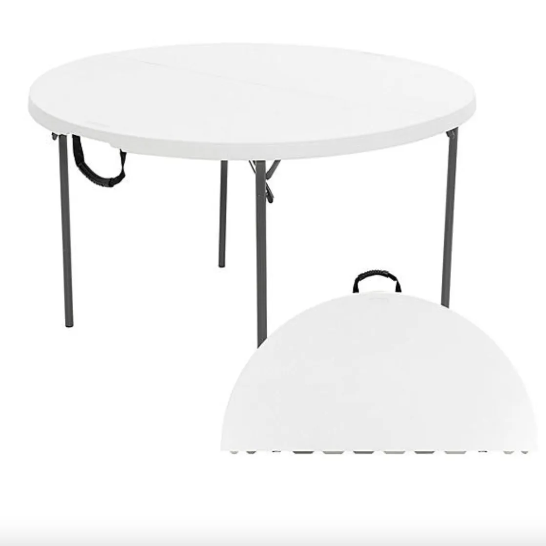 48" Round Plastic Folding Table