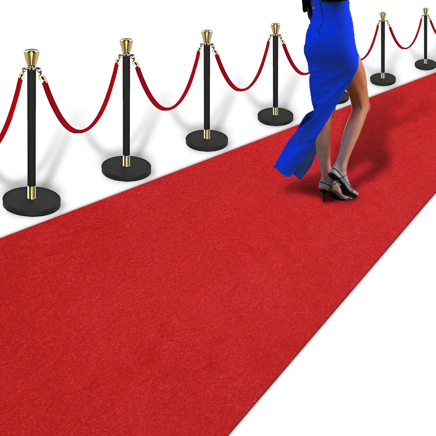 4ft x 30ft Extra Thick Red Carpet 
