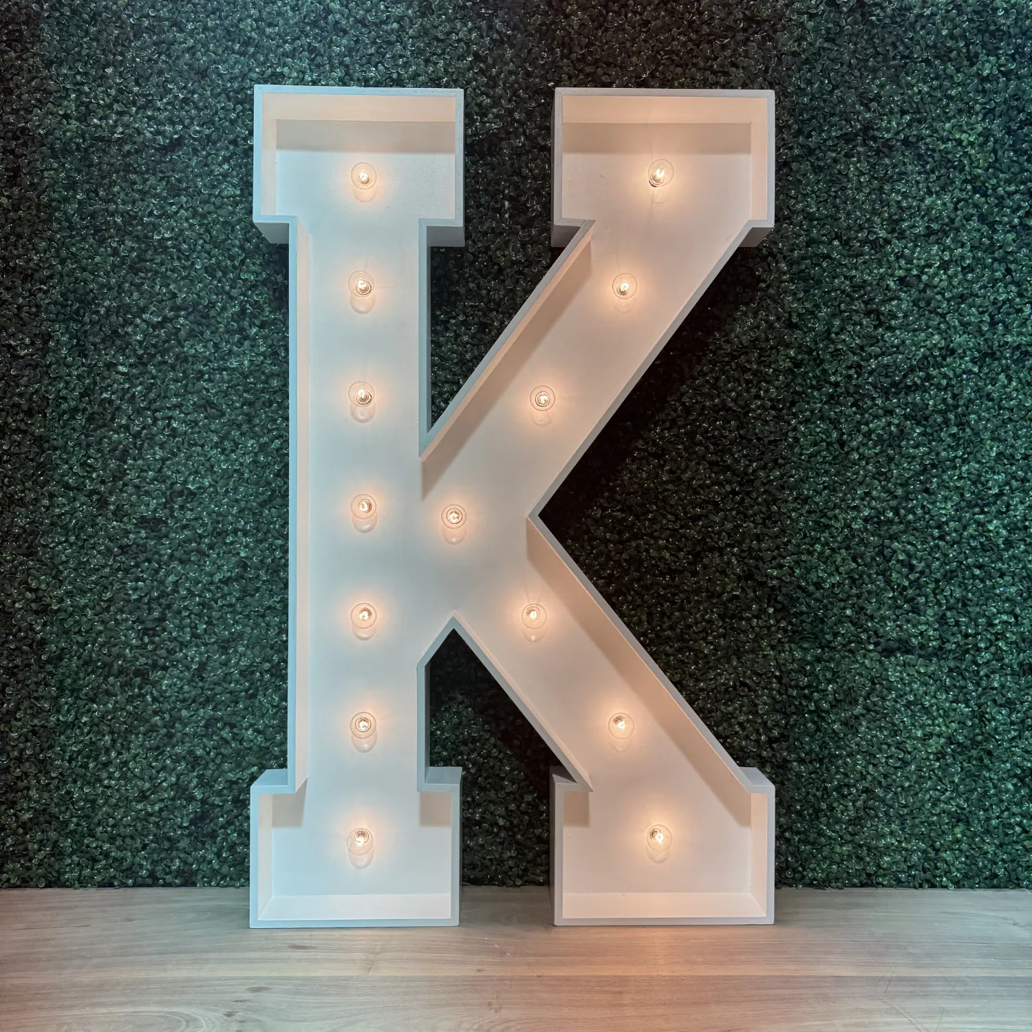Marquee Letter K