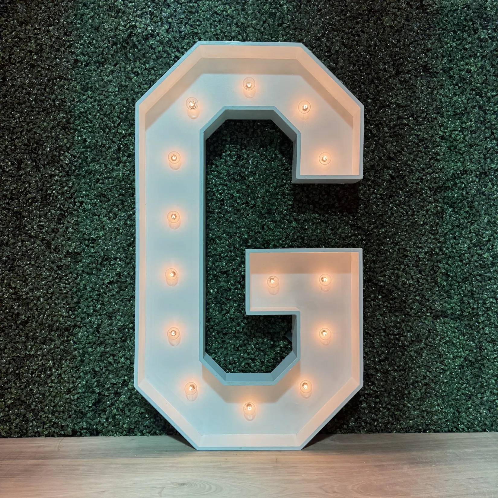 Marquee Letter G