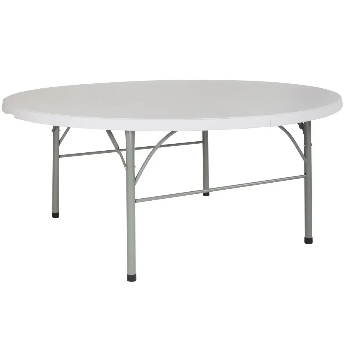 72" Round Plastic Folding Table