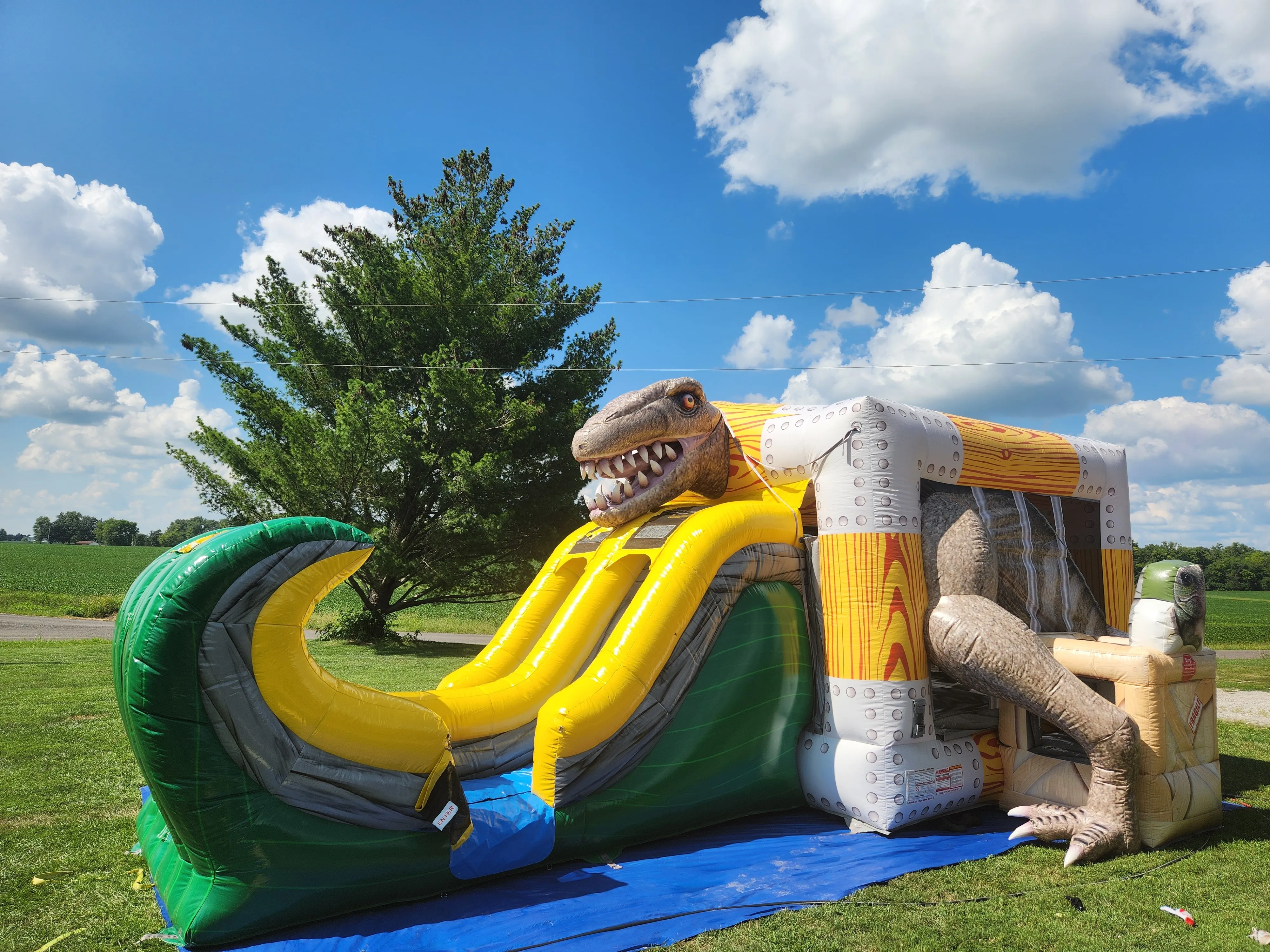 Jurassic Combo Bounce and Slide