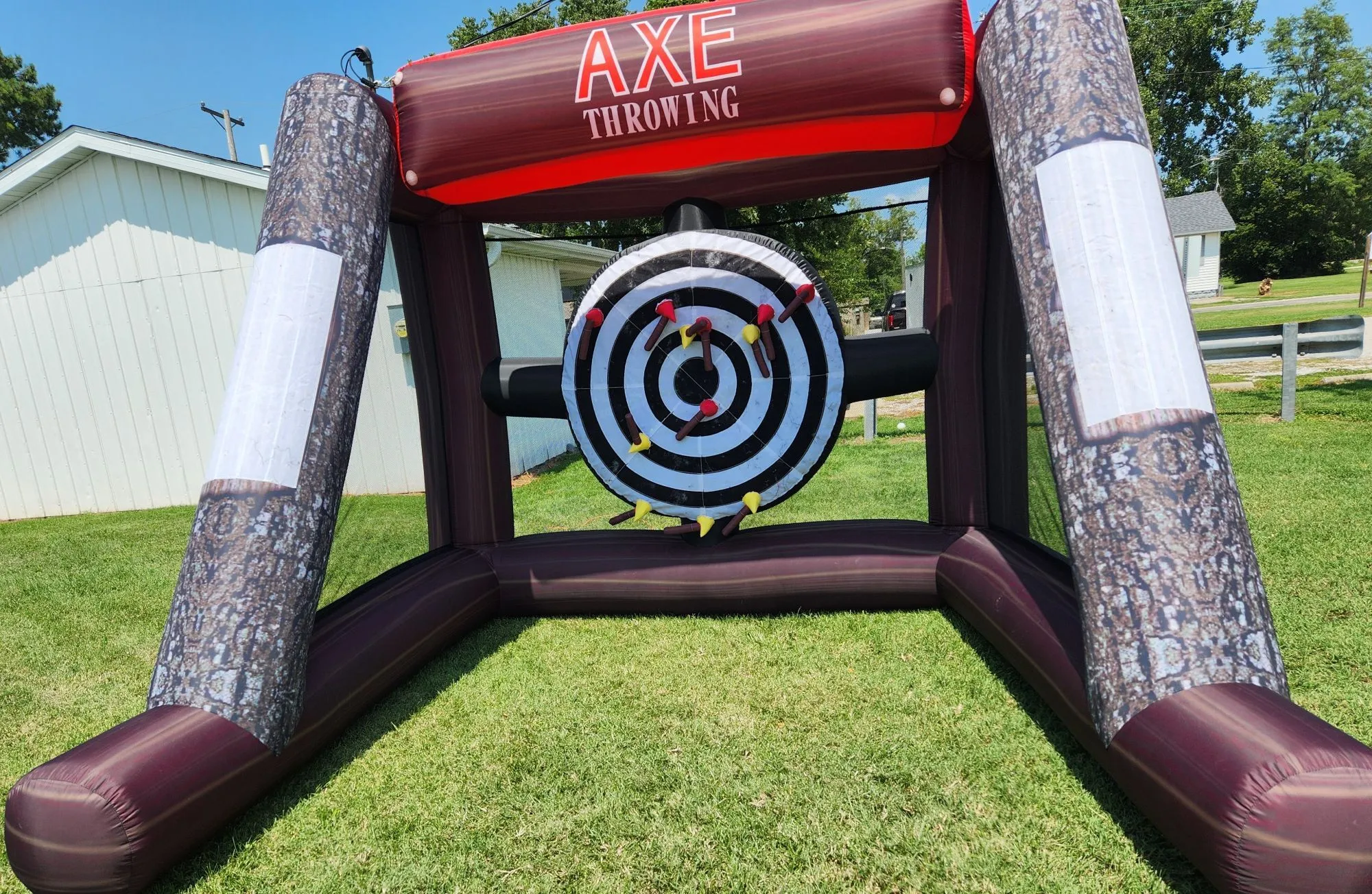 Inflatable Axe Throwing
