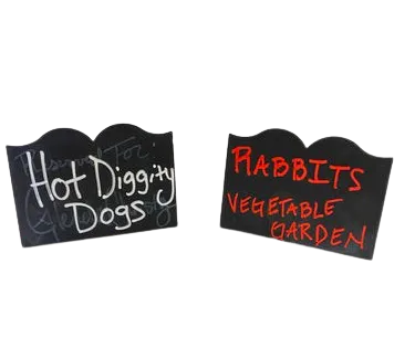 Mini Label Chalkboards