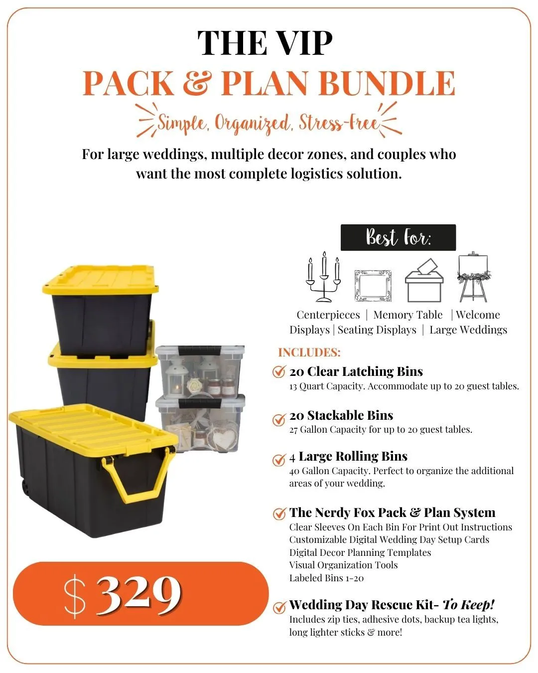 The VIP Pack & Plan Bundle
