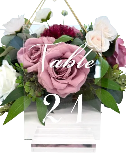 Table Numbers- Acrylic