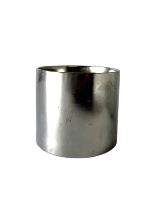 Metallic Silver Vase/Container