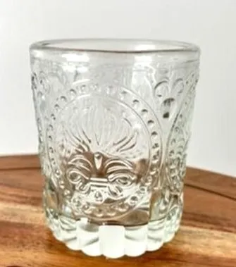 Votive Holders - Clear Antique