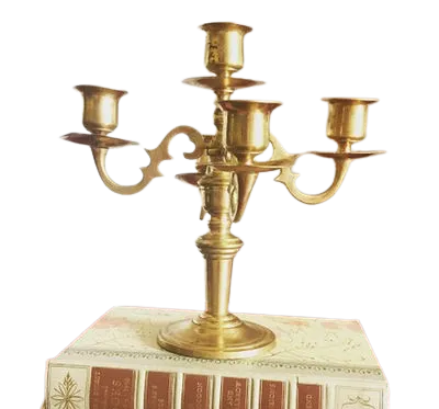 Mini Gold Candelabra