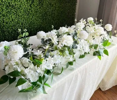 Ivory Floral Runners