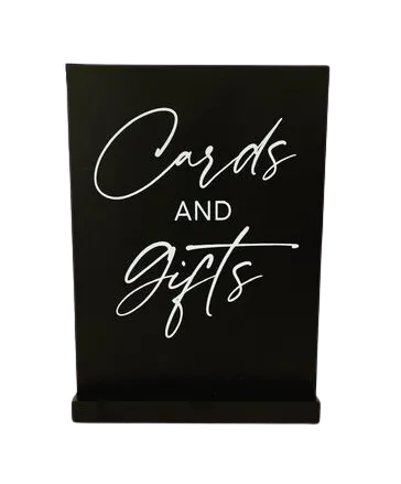 Black Gifts Sign