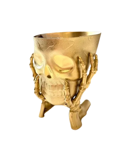 Gold Skulls