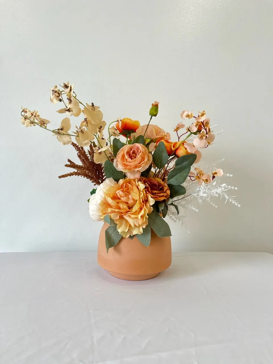 Terracotta Floral Centerpieces