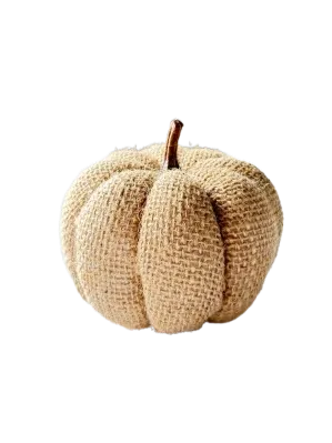 Burlap Pumpkin