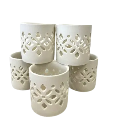 Votive Holders - White