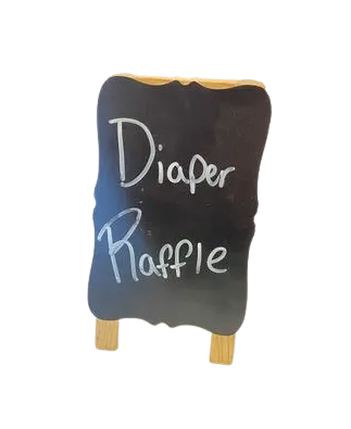 Mini Tabletop Chalkboard