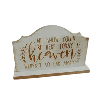 Rustic Memorial Sign