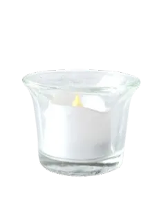 Votive Holders - Small Clear Glass
