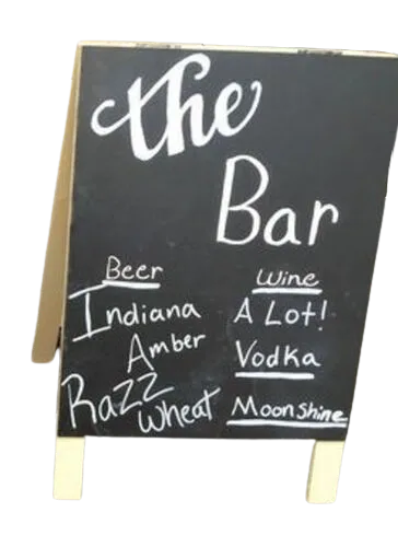 Tabletop Chalkboards