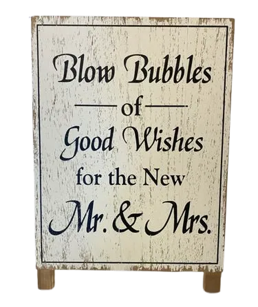 Bubble Sign