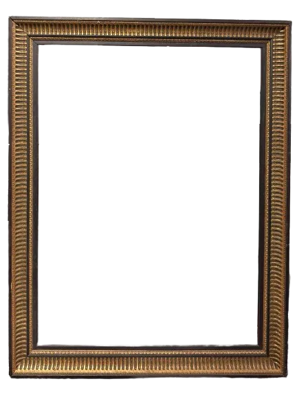 Large Black and Gold Frame