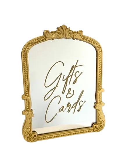 Gold Gifts Sign