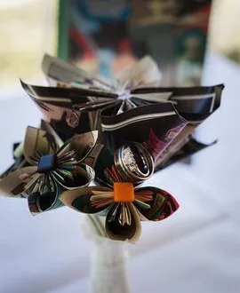 Comic Book Flowers