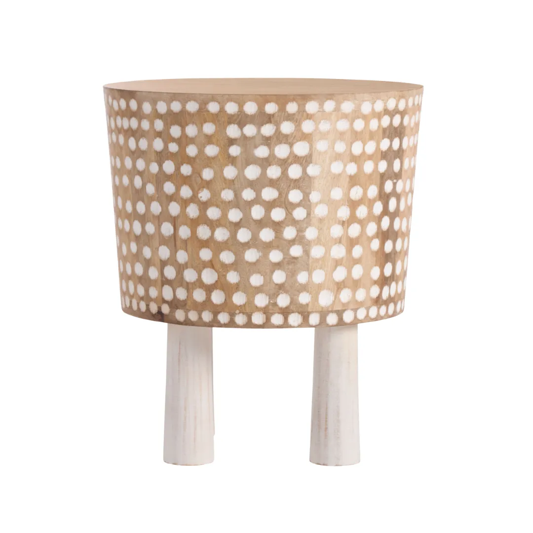 Mango Wood End Table