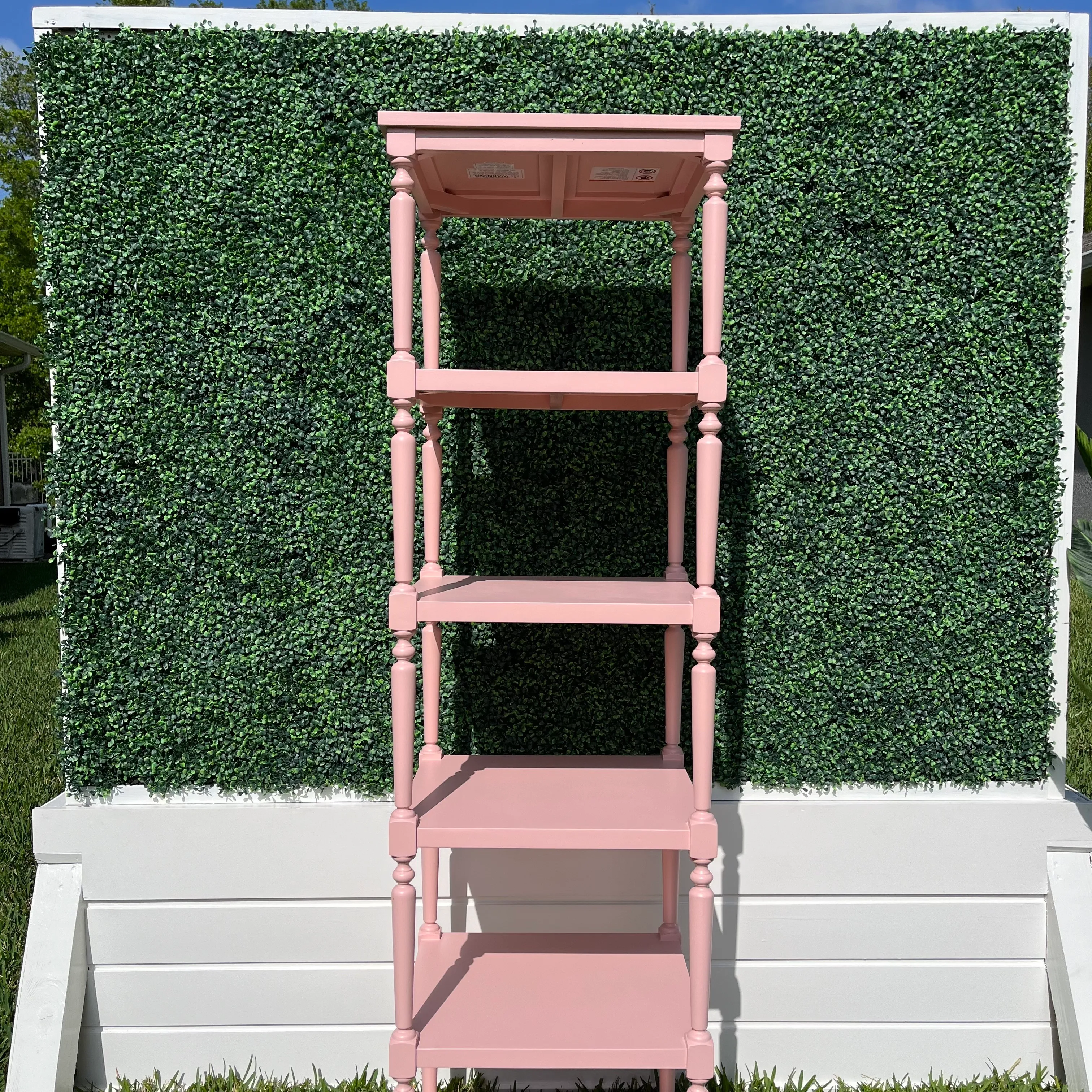 Rose Champagne Shelf