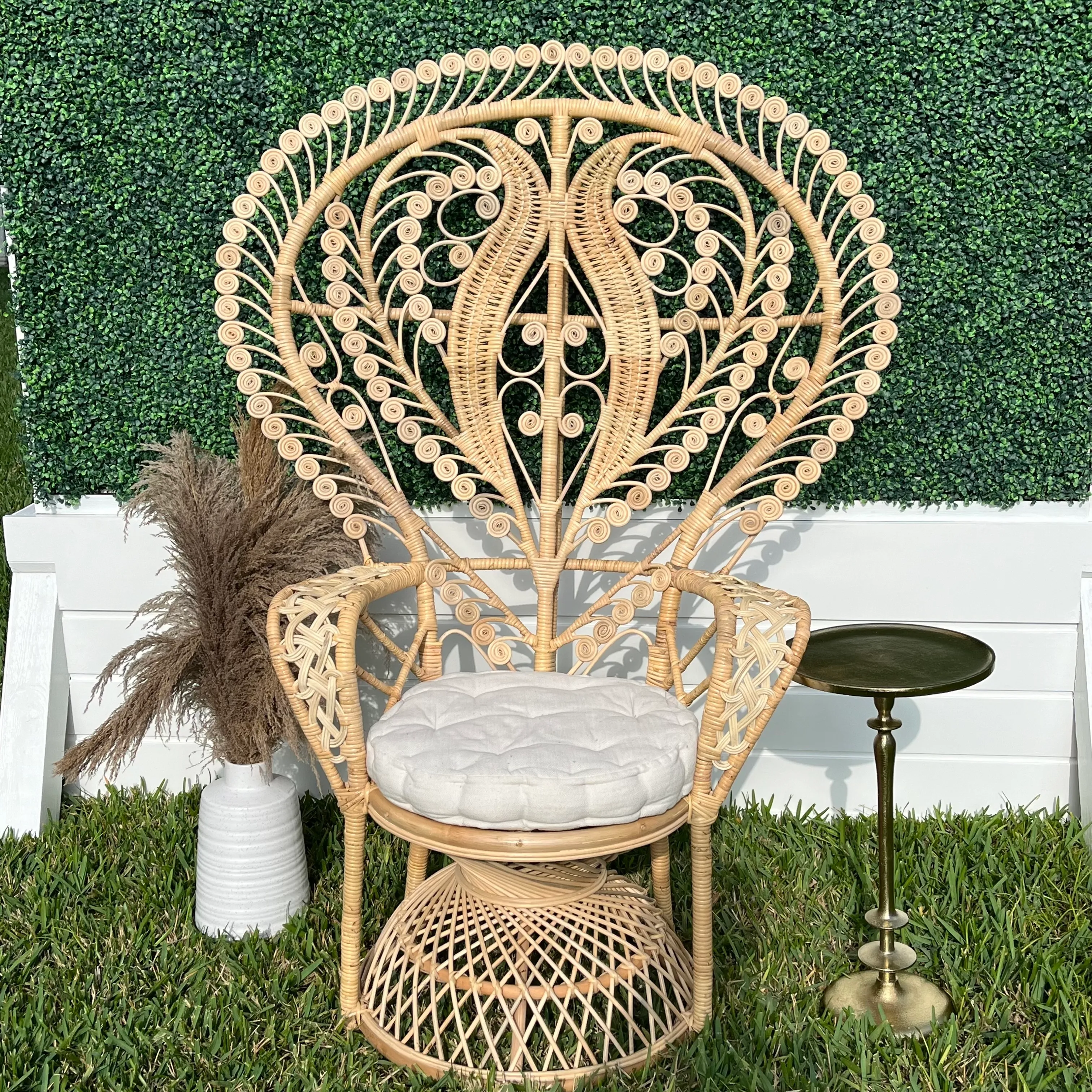Boho Throne Chair