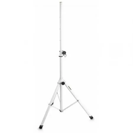 White audio speaker stand 