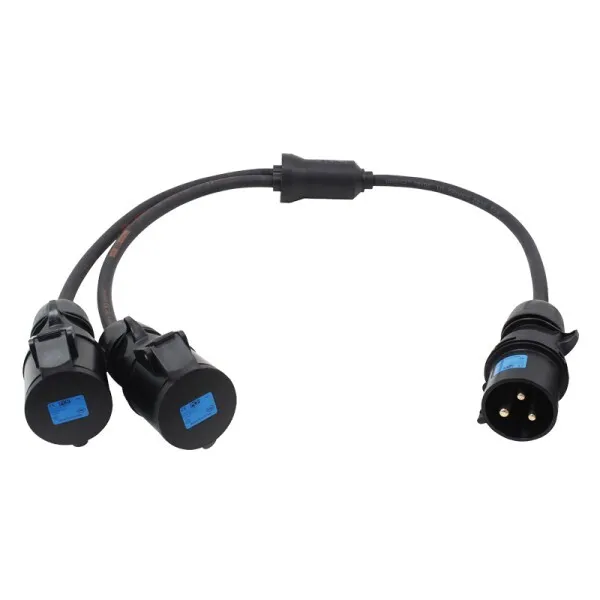 32a 1ph - 2x 16a Y splits