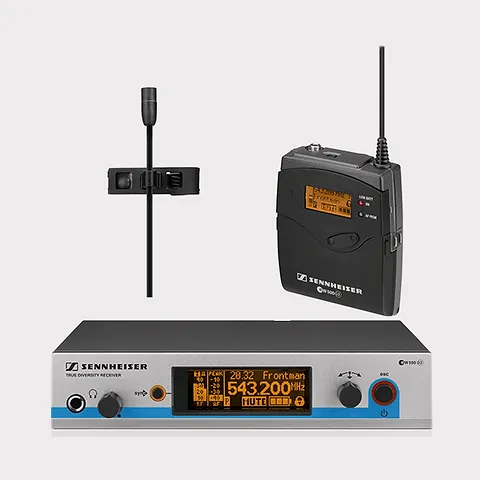 Sennheiser ew500 G3 lapel mic