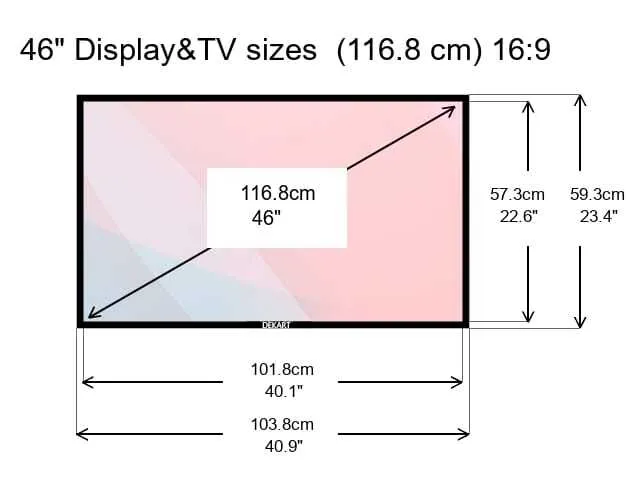 46" Large Format LCD screen 