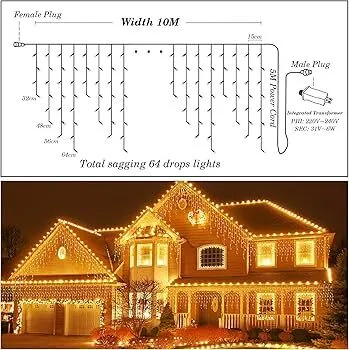 5m Icicle Lights 