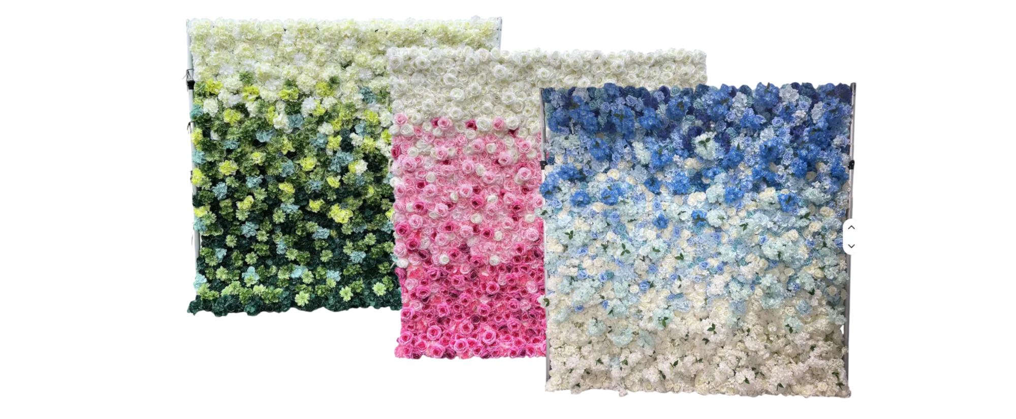 Puff Girl Ombre Flower Wall Bundle