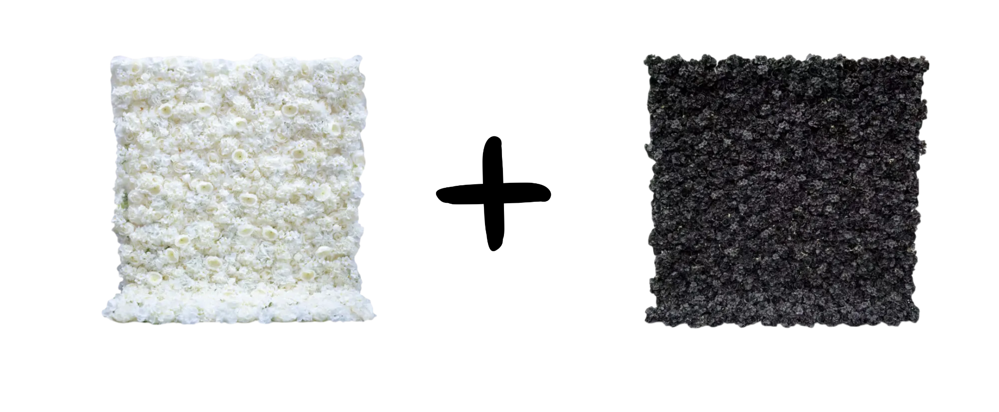 Black and White Flower Wall Bundle