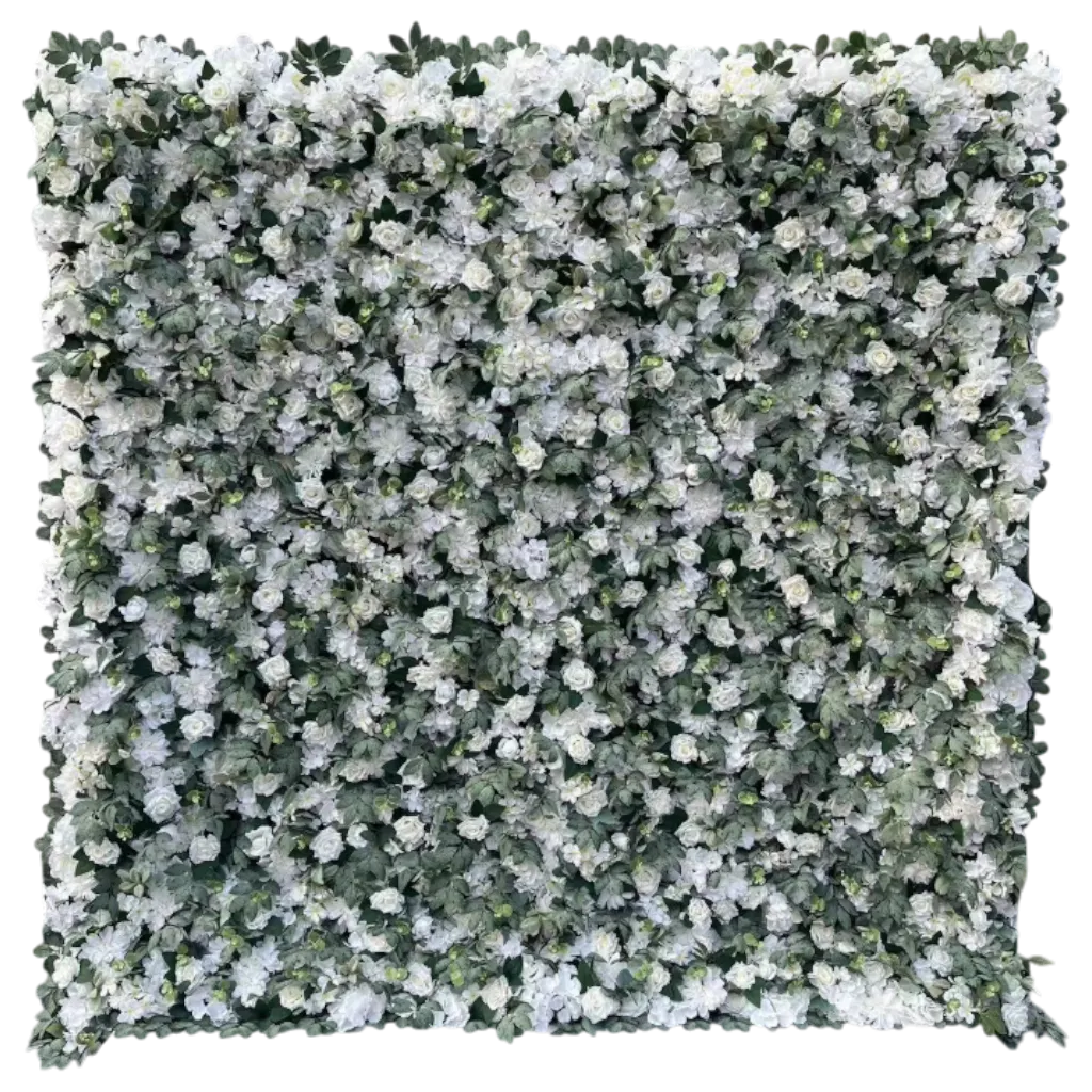 Garden Luxe Flower Wall Rental (8×8)
