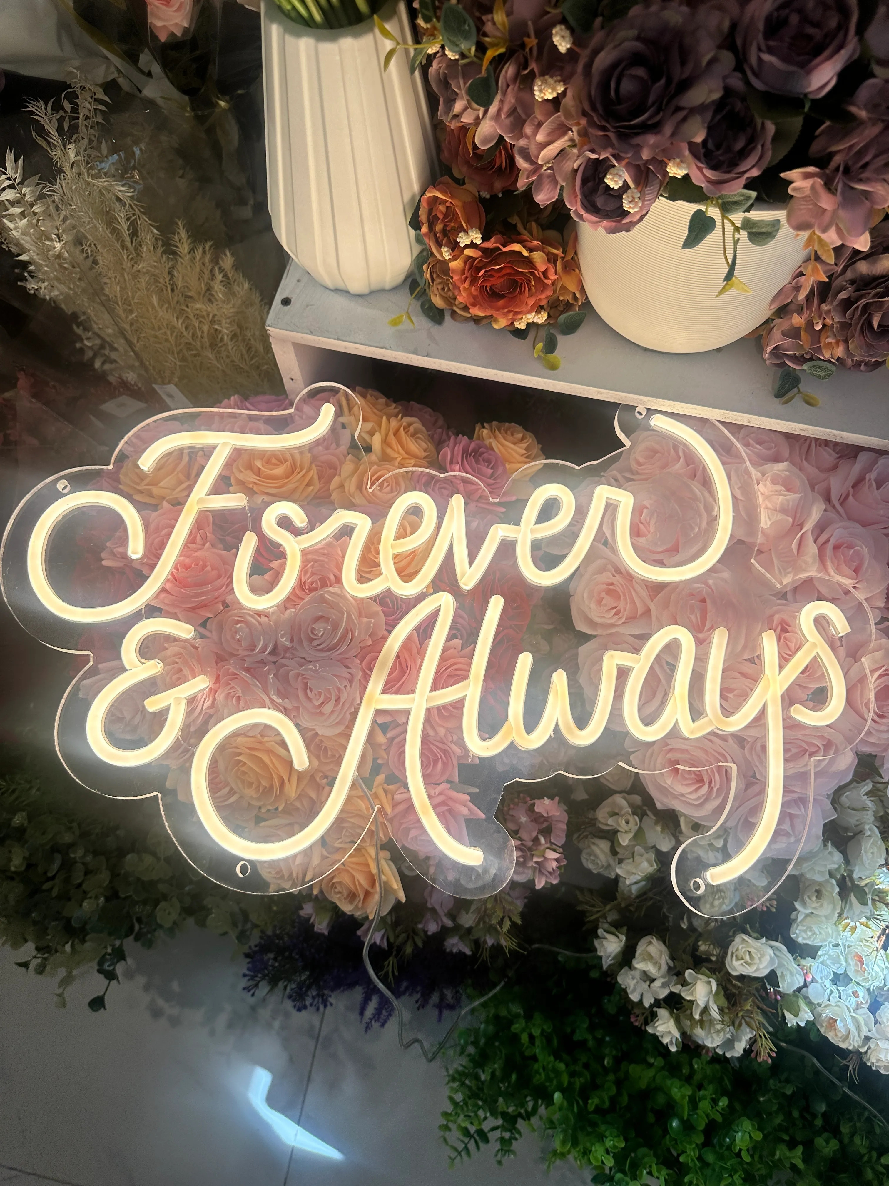 Neon Sign: Forever & Always