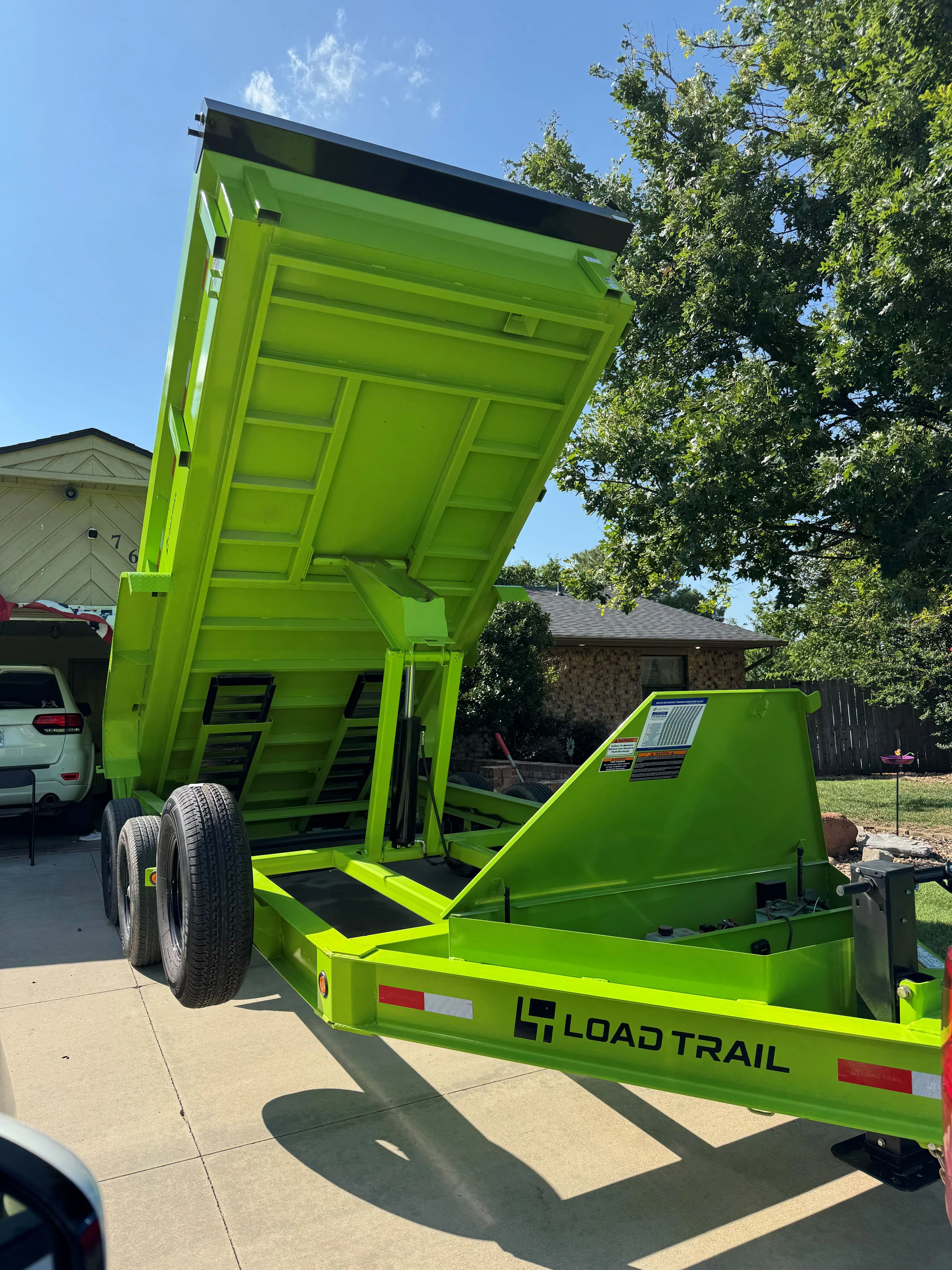 7x16 Dump Trailer