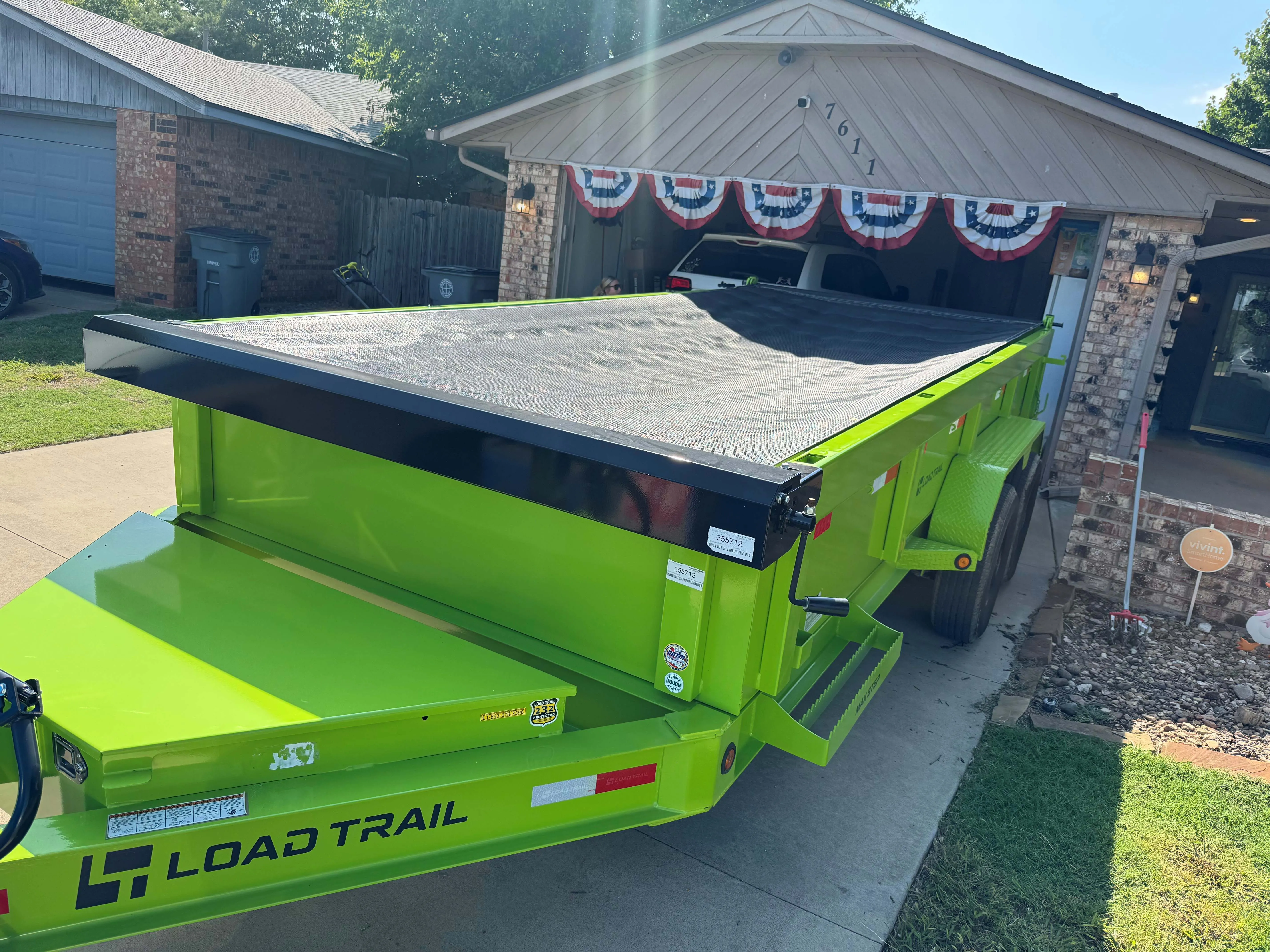 7x16 Dump Trailer