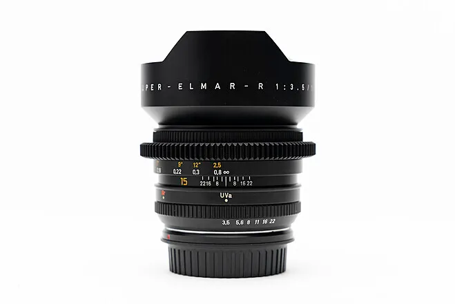 Leica R 15mm F3.5 prime lens