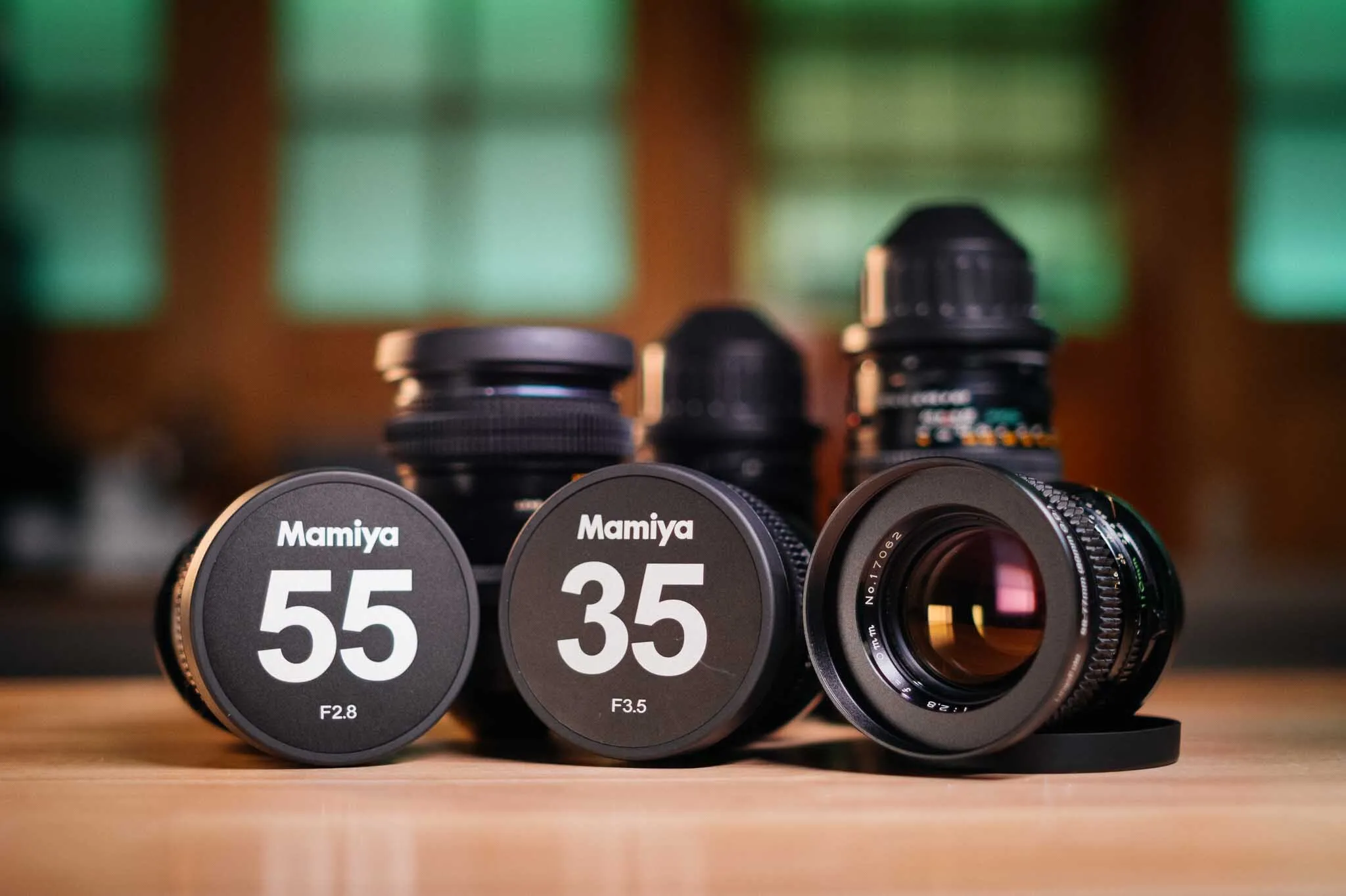 Mamiya Sekor-C Medium Format PL-mount Cine Lens Set