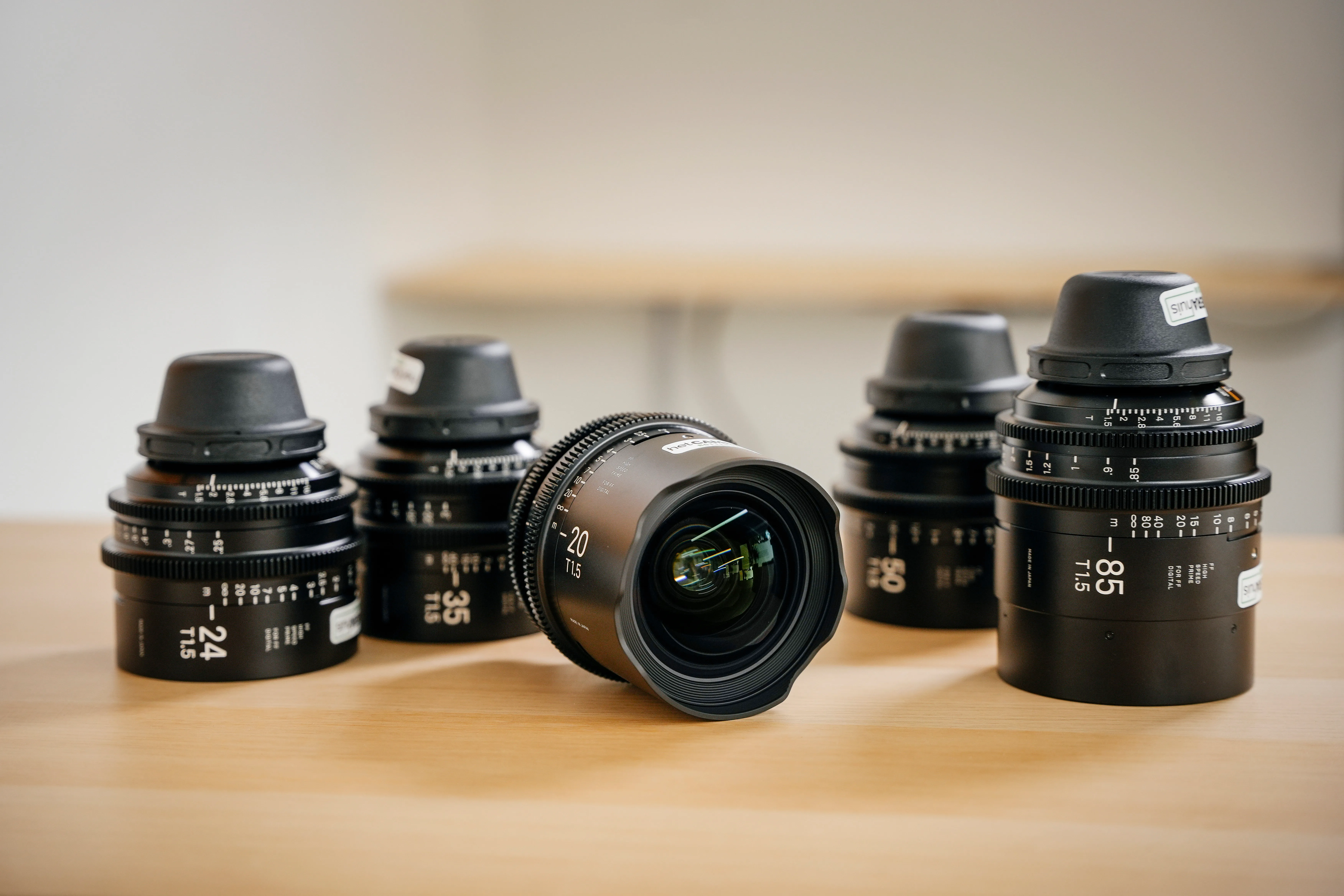 Sigma Highspeed FF prime lensset PL-mount