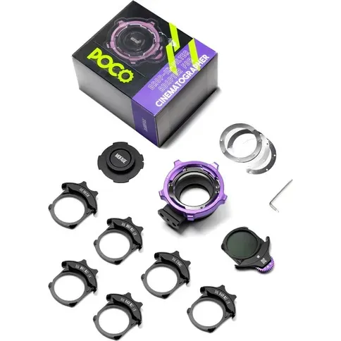 RF-camera naar PL-lens mount adapter met drop in filters Mofage Poco
