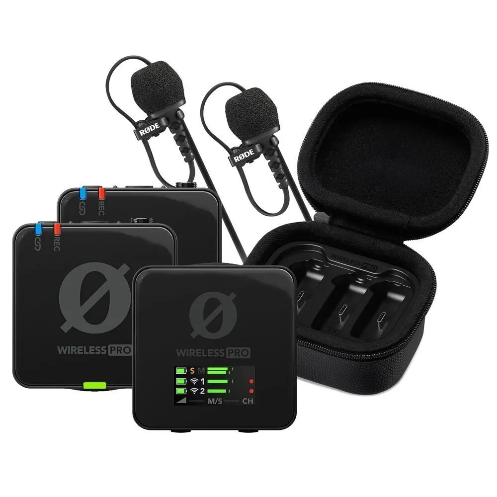 Rode Wireless Pro audio zenderset